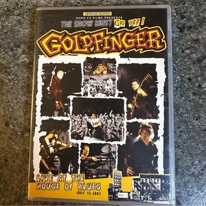 ⭐️Goldfinger Live at the House of Blues DVD